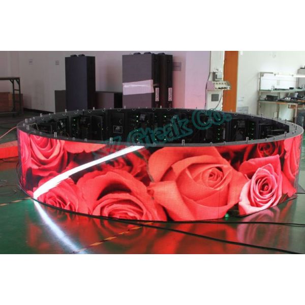 Custom Small Flexible LED Screen for Exhibition Module Size 288*120mm Flexible Design