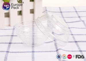 China 90Ml Disposable Clear Plastic Bowls With Lids Plastic Cake Cups wholesale