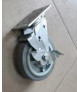 China 230KG Dumpster Casters Swivel Plate Caster With Side Brake wholesale