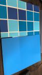 Coated PVC Pool Liner With Cleartarpaulin Pattern Temperature Resistant