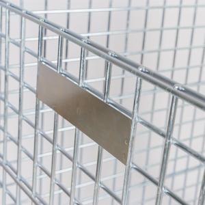 China Collapsible Wire Mesh Storage Cages Q235B Steel Customized Color Powder Coated wholesale