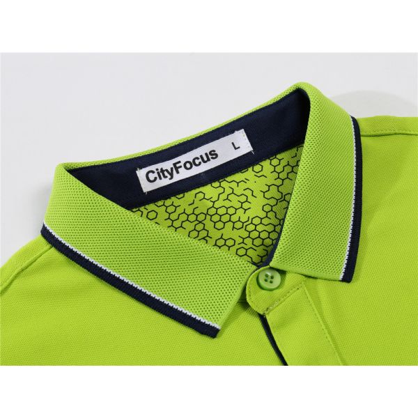 Wholesale Men's Customizable Golf Sportswear Polo Shirt 100% Cotton Polo T-Shirt