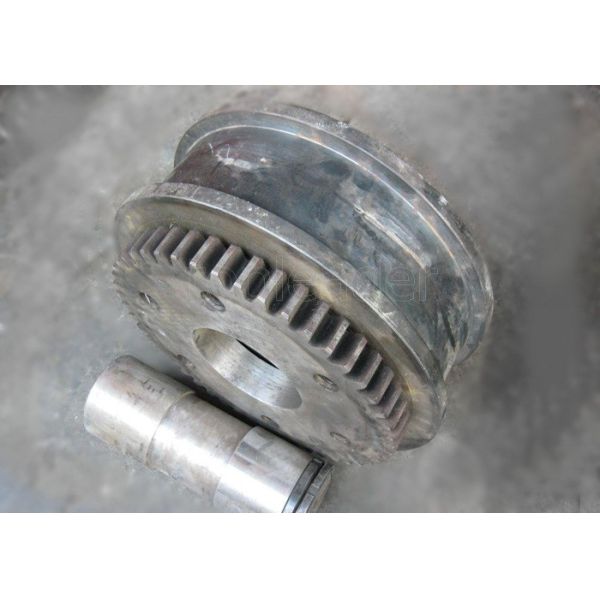 International standard single or double flange forged steel crane rail wheel for girder crane