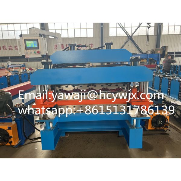 Roofing Panel Sheet Double Deck Roll Forming Machine