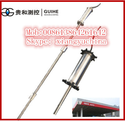 Gas station fuel monitoring oil tank level measurement system