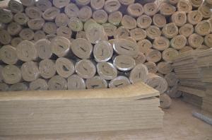 China stonewool thermal Insulation Blanket , Mineral Wool Wired Mesh Blanket wholesale