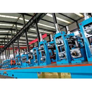 Rectangular 76mm Carbon Steel Pipe Mill Making Machine Professional Galvanized