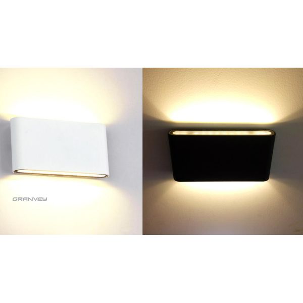 Surface Mounted Exterior LED Wall Sconce Lighting , External Up Down Wall Light