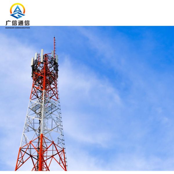 Seamless Steel Pipes Mobile Tower With Galvanized Bolts ISO 1461