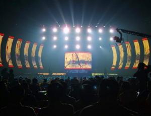 China P4 Soft Hd Flexible Full Color Led Module Rental Pixel Density 62500 Dots / Sqm on sale
