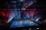 Front / Rear Transparent Hologram Show Screen Projection Screen Holoflex 30m