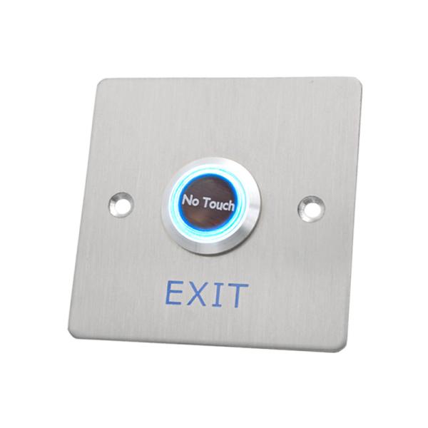 Quality Access Control Touchless Exit Button With 304 Stainless Steel Plate for sale
