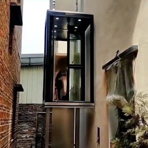 China Naked-Cabin Hydraulic Residential Lift – 5 Floors, Shaftless Design wholesale