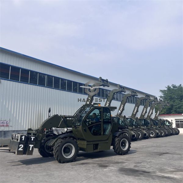 3 Ton 7m Telehandler with Cummins Engine 1220mm Fork for Mexico