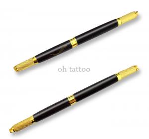 China OEM Double Ended Blades Multifunctional Semi Permanent Eyebrow Tattoo Pen on sale