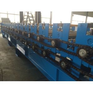 Buy cheap 0.3 - 0.8mm Pre - Cutting Wave Roof Panel Roll Forming Machine High speed from wholesalers