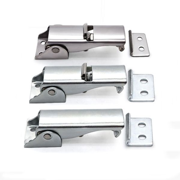 Stainless Steel Lockable Draw Latch , 69x28x18mm Under Center Draw Latches