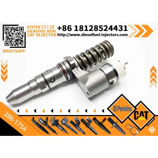 Diesel Common Rail Diesel Fuel Injector 386-1754 3861754 20R-1266 for Caterpillar CAT 3508B 3512B 3516B Diesel Engine