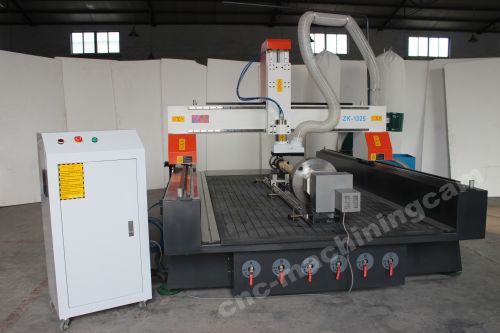 woodworking cnc router with dust collector & vacuum pump ZK-1325MAB(1300*2500*450mm)