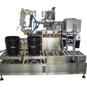 China Upgrade Your CANS Packaging Process with 20L Drum Filling Machine and 5 Nozzles on sale