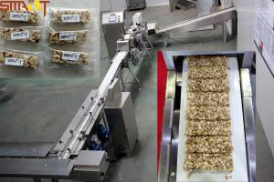 China Simens Motor Granola Bar Press Machine Conveying Belt 180mm Width wholesale