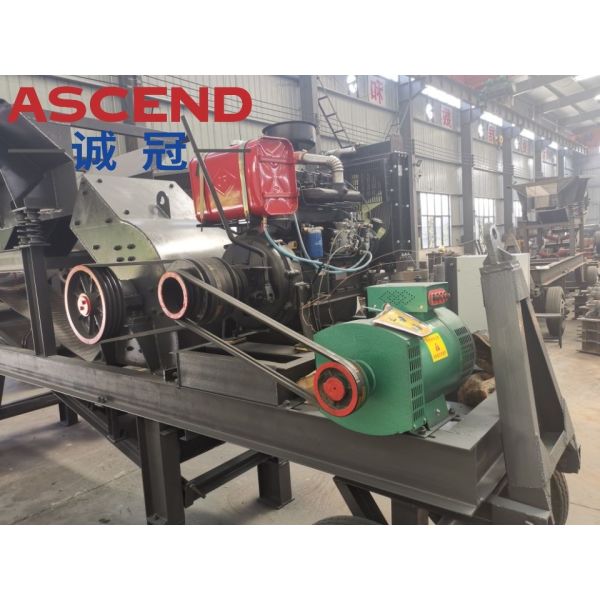 Big Capacity 80 90 100tph PC1000x1000 PC1300x1200 Models Gypsum Rock Coke Mobile Hammer Crusher Mill By Diesel Driven