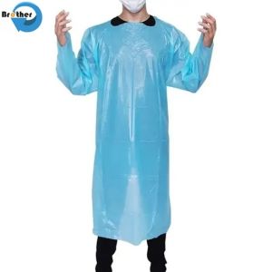 Biodegradable Compostable Apron, Disposable Medical Plastic Apron