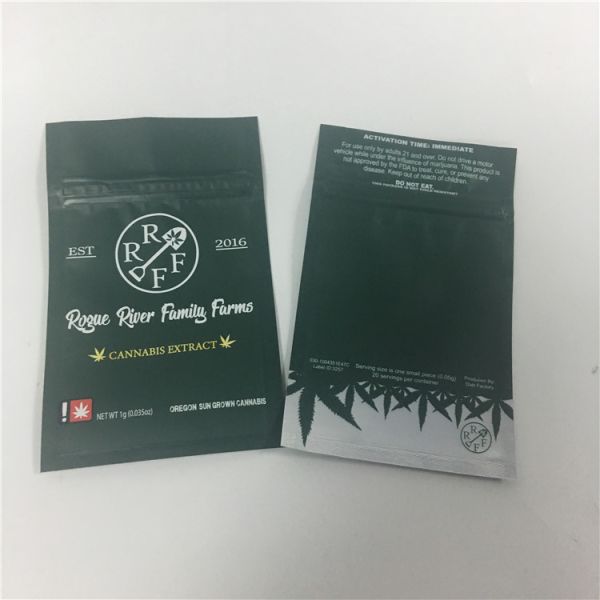 Digital Printing Preroll Glossy Packaging Mylar Bags Customized Aluminum Foil Smell Proof Cigar Joint Packaging