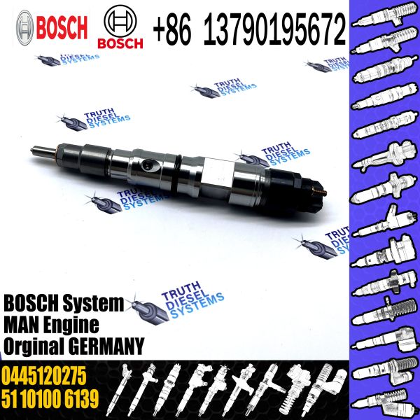 Common Rail Injector 0445120529 0445120186 0445120275 For Engine Spare parts