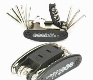 China Multi Functions Bicycle repairt Folding hand Tool with High Quality wholesale