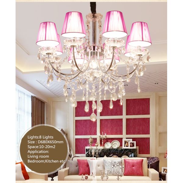 Wrought iron candle chandelier (WH-MC-04)