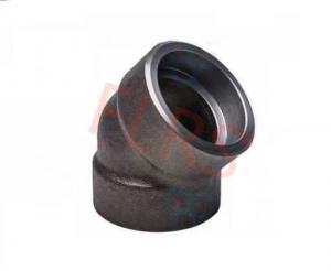 China ASTM A105 Hot Dip Galvanised Forged Pipeline Fitting Socket Weld Elbow Carbon Steel wholesale