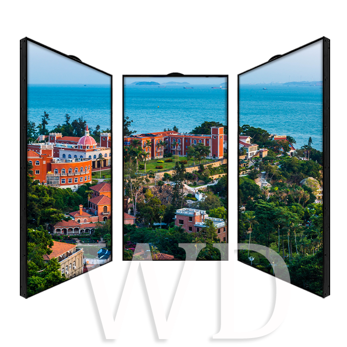 Interior Use 65 Inch 3840*2160 High Brightness LCD Display Window Facing