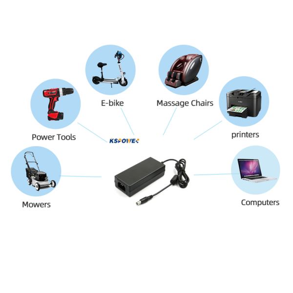 120W Desktop Power Adapter Laptop Switching Power With OVP Protection And DC Output Type