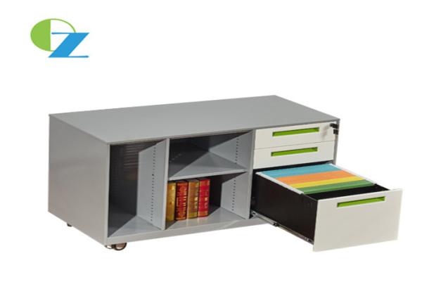 Quality Left CPU Cabinet And Right Tambour Door Pedestal Cabinet Under Workstation Syestem for sale