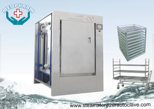 China Stainless Steel 304 Pass Through Autoclave With HMI Control System wholesale