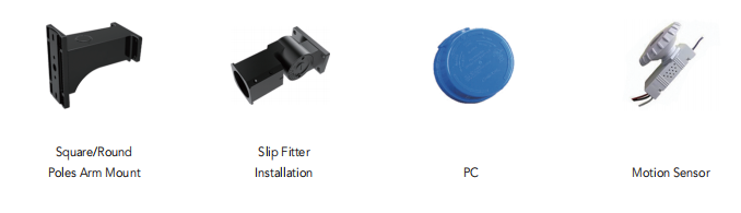 Die Cast Aluinium Commercial 100W LED Street Light T3 15000LM