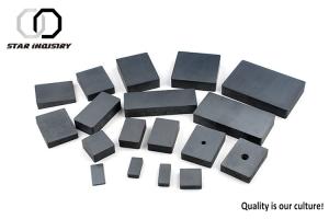 China High Reliability Ferrite Bar Magnets Block Ring Shape Customization Available on sale