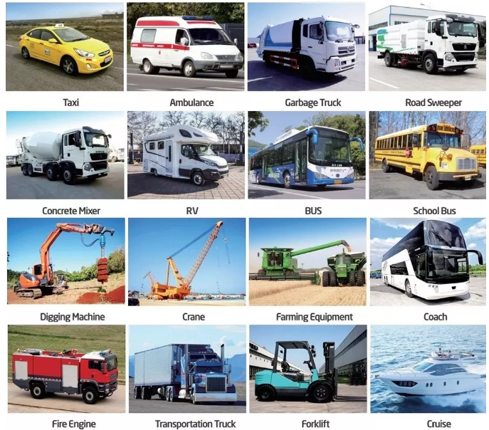 Waterproof Rear View Backup Camera 1080P HD Vehicle Truck Night Vision 24V DC