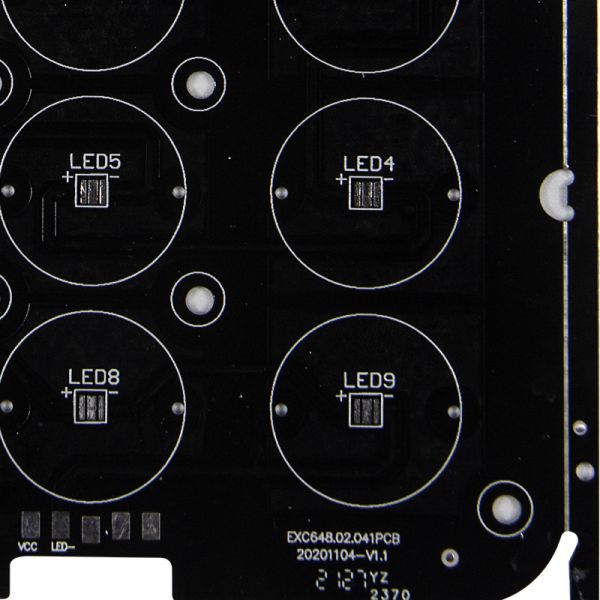 Min Line Spacing 0.15mm LED Printed Circuit Board Aluminum Base