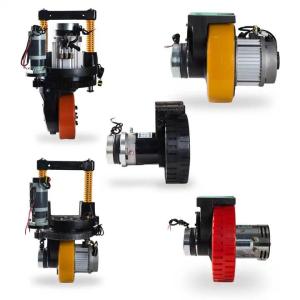China Horizontal Permanent Magnet Brushless Drive Wheel with Controller for Small Electric Pallet Trucks wholesale