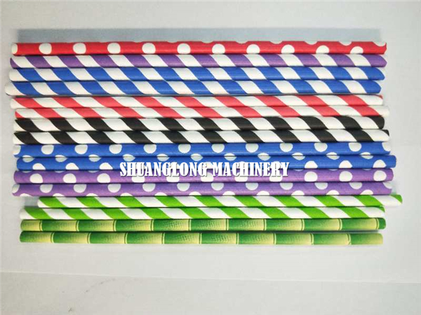 Full automatic paper drinking straw making machine