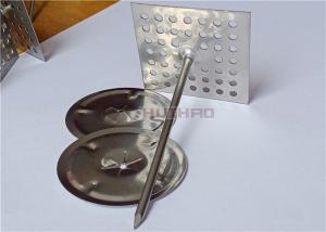 China Stainless Steel Perforated Insulation Pins Used To Fix Fiberglass Or Mineral Wool Board wholesale