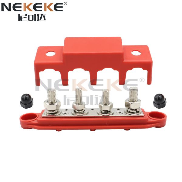 250A High Current Marine Bus Bar Boat Battery Busbar Terminal Block Corrosion Resistant