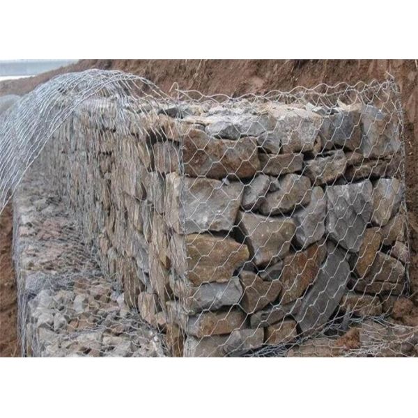 High Tensile Strength PVC Coated 3.7mm Gabion Wire Mesh