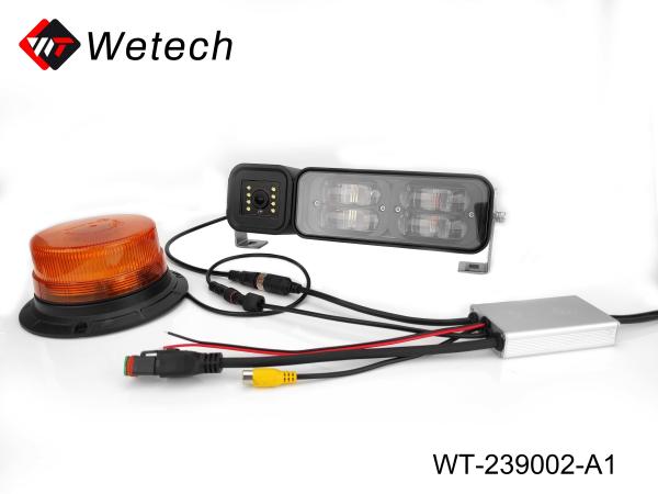 Quality Forklift AI Intelligent Avoidance Signal Light Truck Blind Spot Proximity Detection Collision System for sale