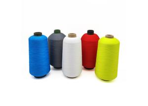 Stretch Nylon Elastic Yarn , 100% Textured Nylon Thread Excellent Tenacity