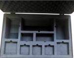 Aluminum Display Case , Aluminum Stone Display Box Lightweight With EVA