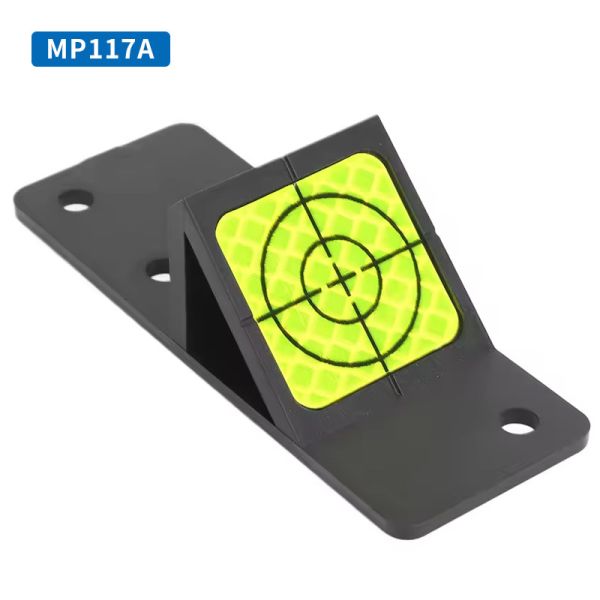 Total Station Target Reflector with 45 Degree Angle and Rotating Magnetic