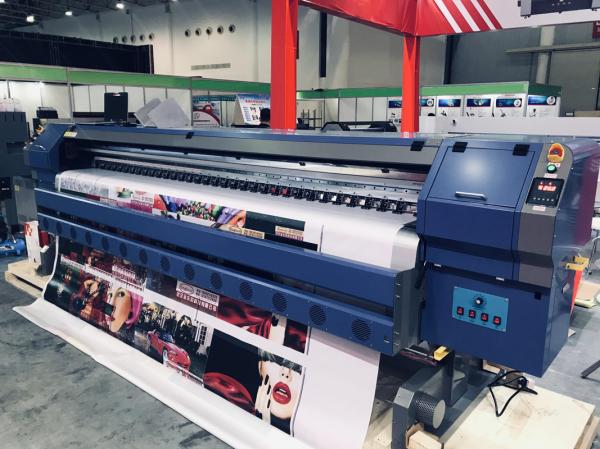 Quality 1.8m Roll To Roll UV Printer With CMYK White Ink for sale